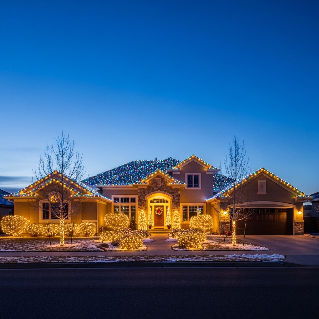 Holiday Light Installation